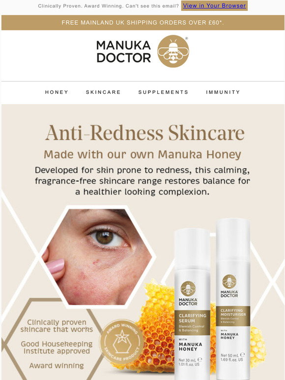 Manuka Doctor Anti Redness Skincare That Works Milled