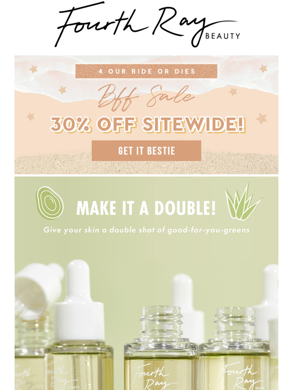 BFF 30% OFF Sitewide Sale STARTS NOW! 
