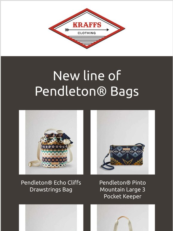New Pendleton Bags!!