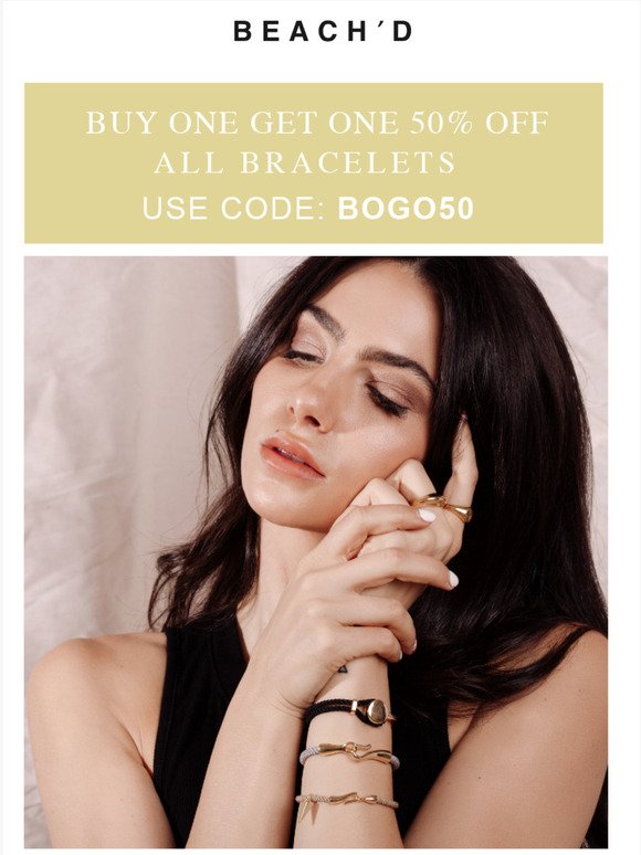 BUY ONE GET ONE 50% OFF!