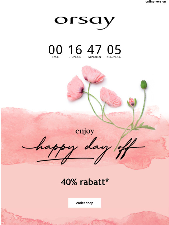 40% rabatt | basic love
