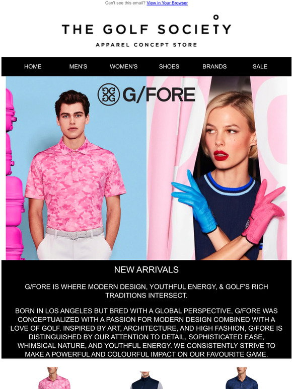 The Golf Society: New G/Fore Golf Apparel | Milled