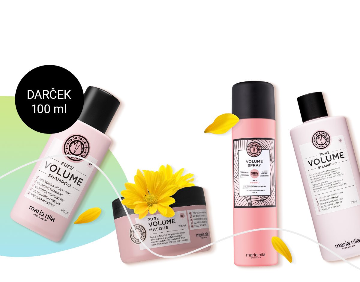 Zaobstarajte si produkty Maria Nila nad 30 € a dostanete šampón ako darček.