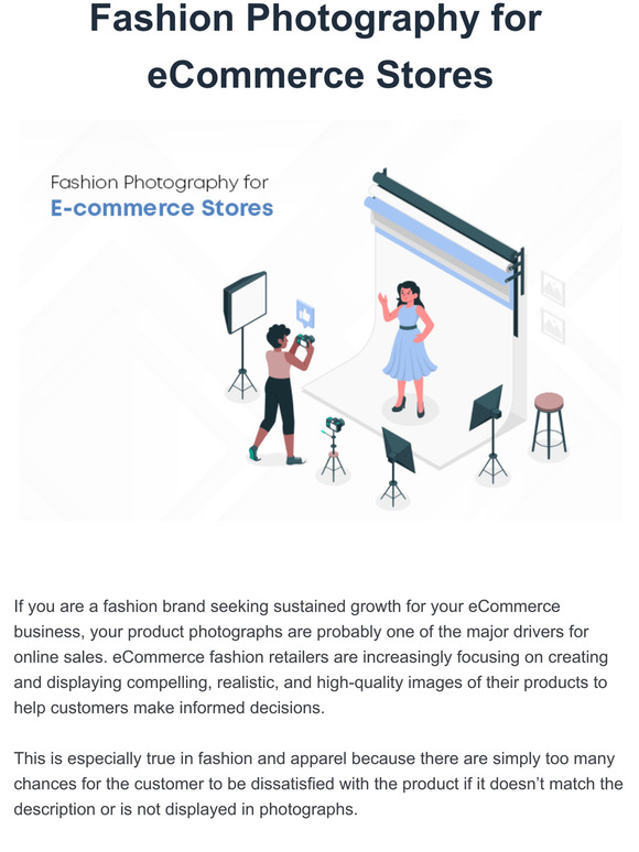 Fashion Photography for E-commerce Stores