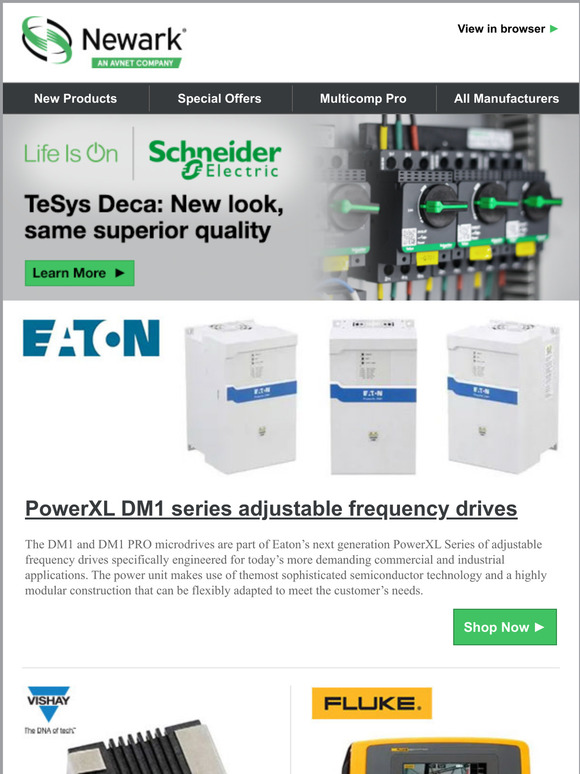 Selection of recommended electronic components and more