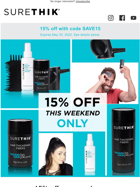 Memorial Day Sale! Save 15% on select products - Promo Code Inside
