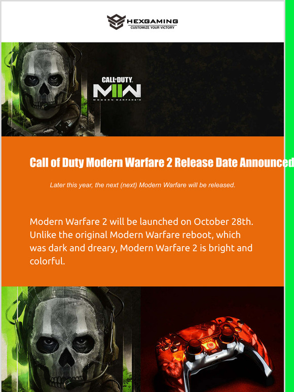 CallofDutyModernWarfare2ReleaseDateAnnounced