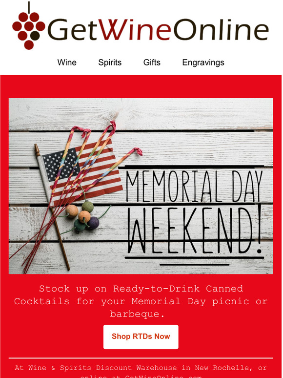 Memorial Day Ready To Drink Cocktails! Milled