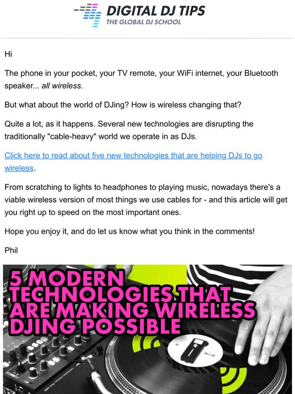 Wireless DJ tech you need to know