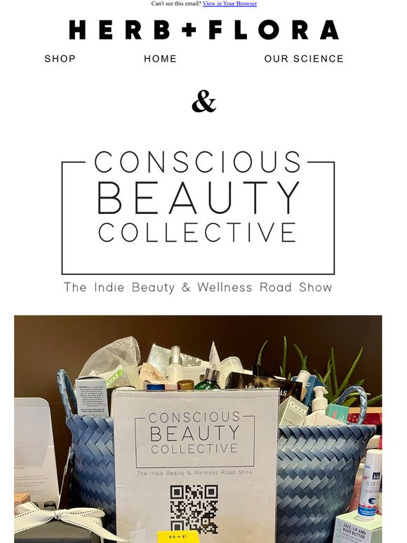 CONSCIOUS BEAUTY COLLECTIVE GIVEAWAY!