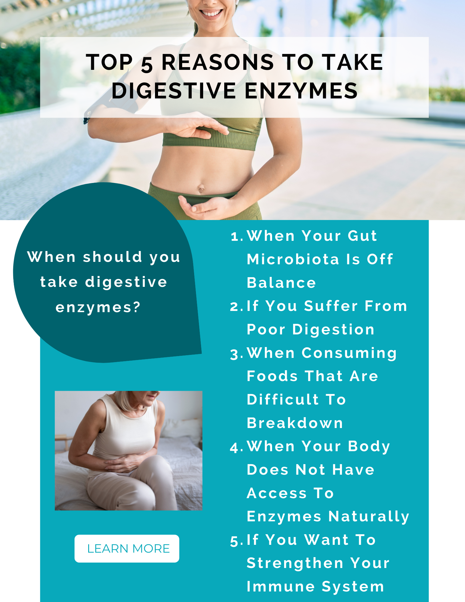 Microbiome Plus Top 5 Reasons To Take Digestive Enzymes Milled
