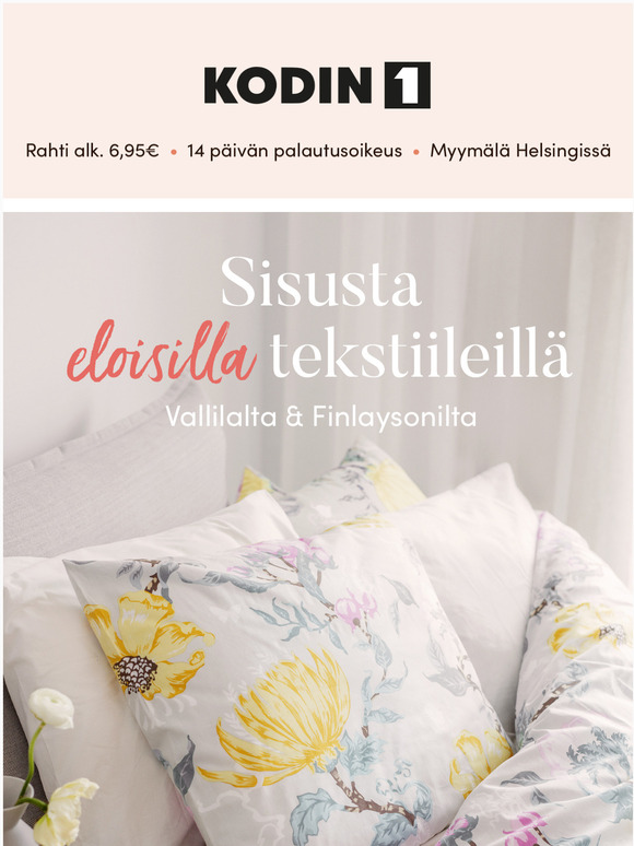 Kohtaa kes eloisilla tekstiileill!