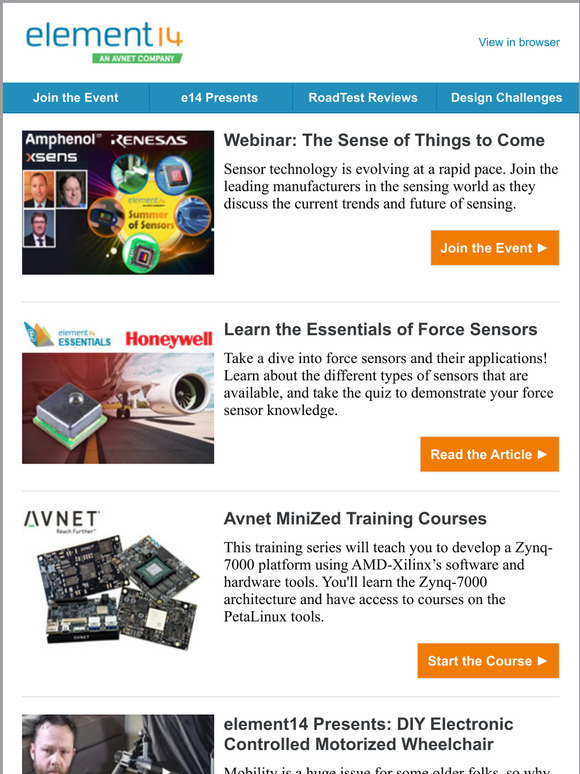 Webinar: The Sense of Things to Come