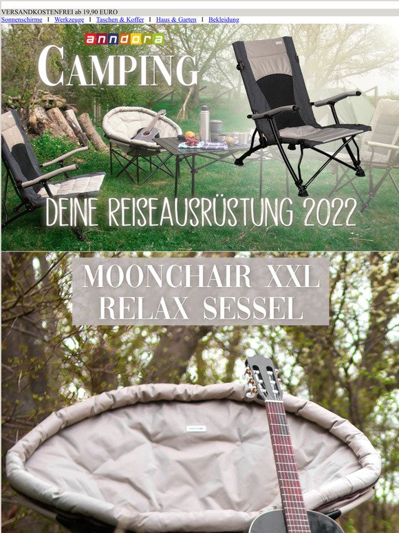 Letzte Vorbereitungen fr die perfekte Camping Saison