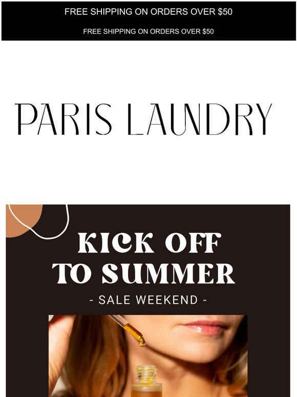 Sizzling Summer Savings at Paris Laundry!