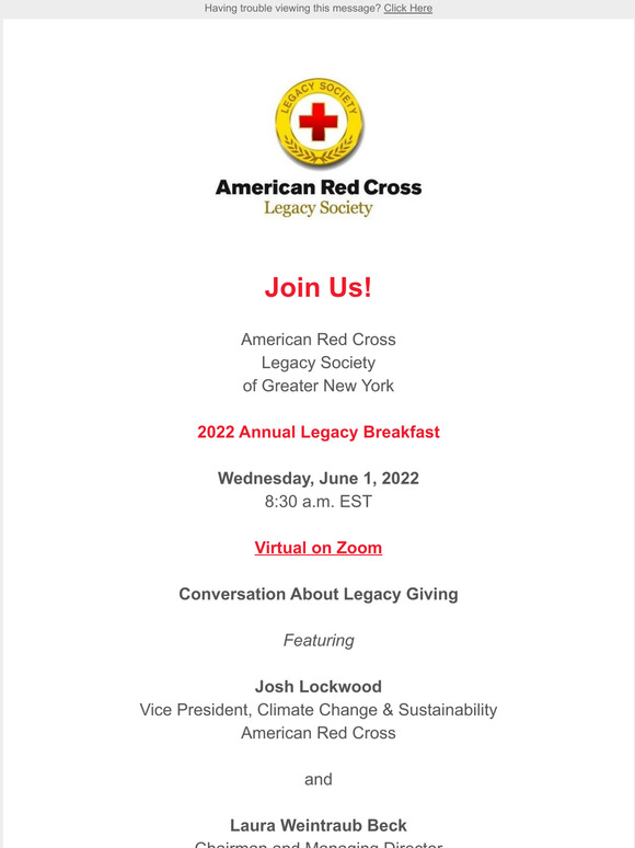 Join Us Virtually!