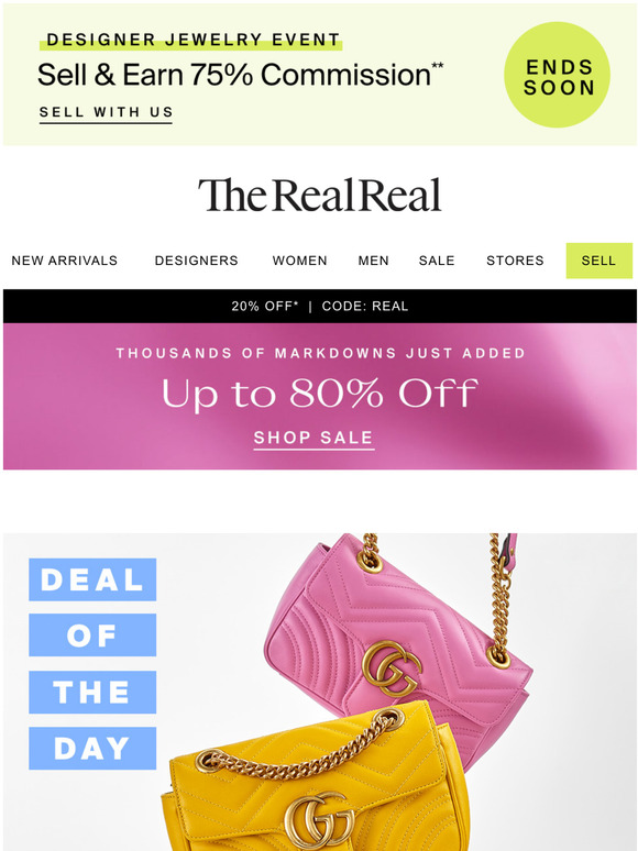 The RealReal 24 hours of Gucci on sale Milled