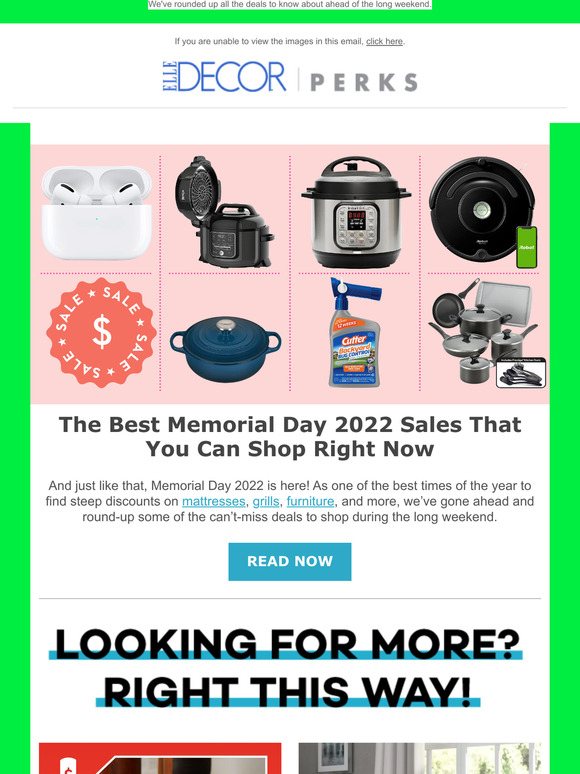 Elle The Best Memorial Day Sales of 2022 Milled
