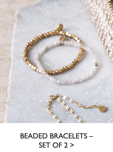 Beaded Bracelets – Set Of 2