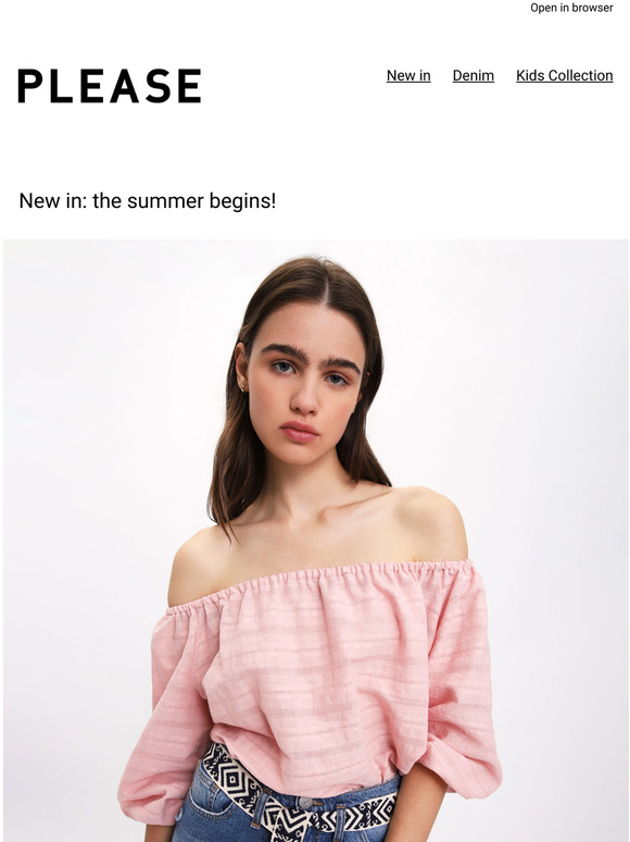 What's new? The summer begins!
