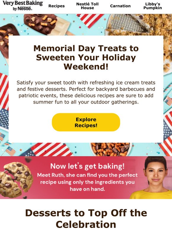  Sweet Treats for Memorial Day!