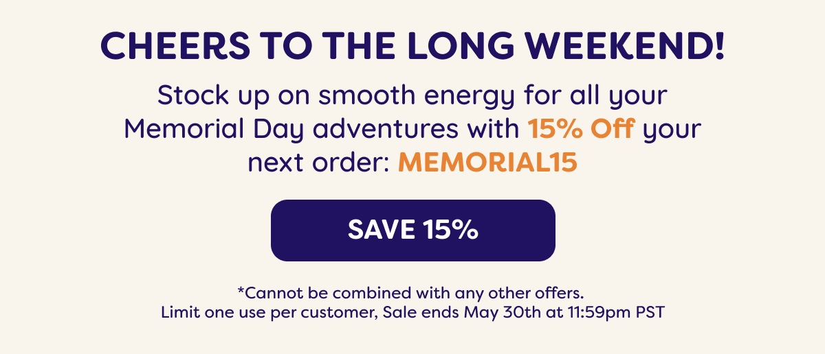 Curated Healthy Energy Foods, Inc. Memorial Day Energy Milled