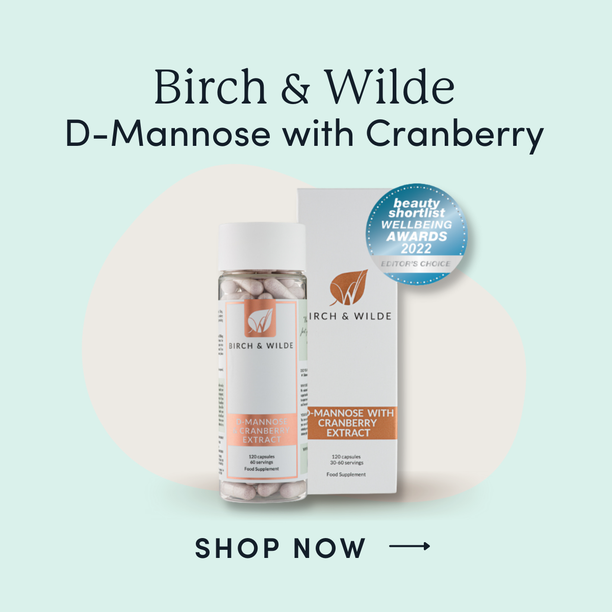 Shop D-Mannose with Cranberry