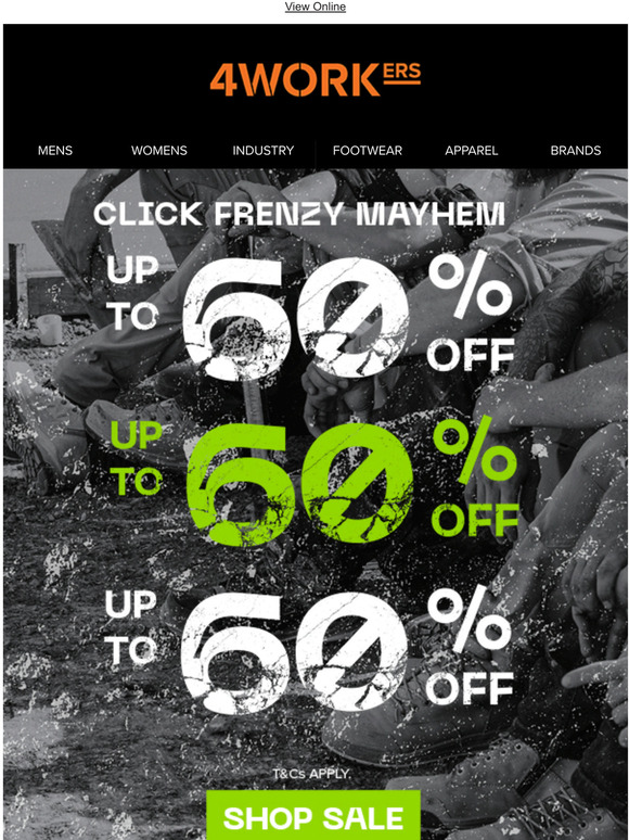 FINAL DAYS Up To 60% OFF Huge Brands