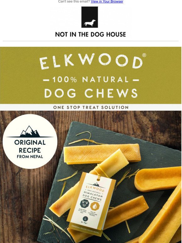 20% Off Elkwood Dog Treats 