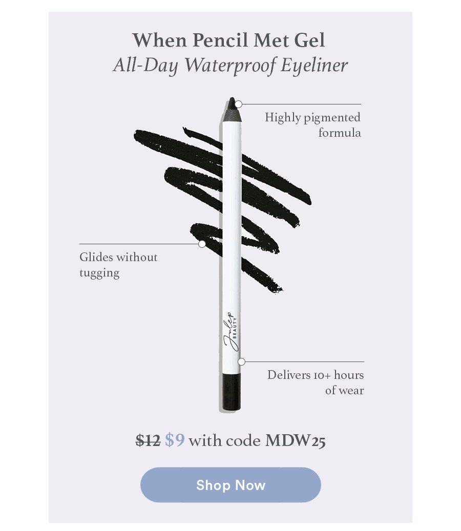 When Pencil Met Gel All-Day Waterproof Eyeliner