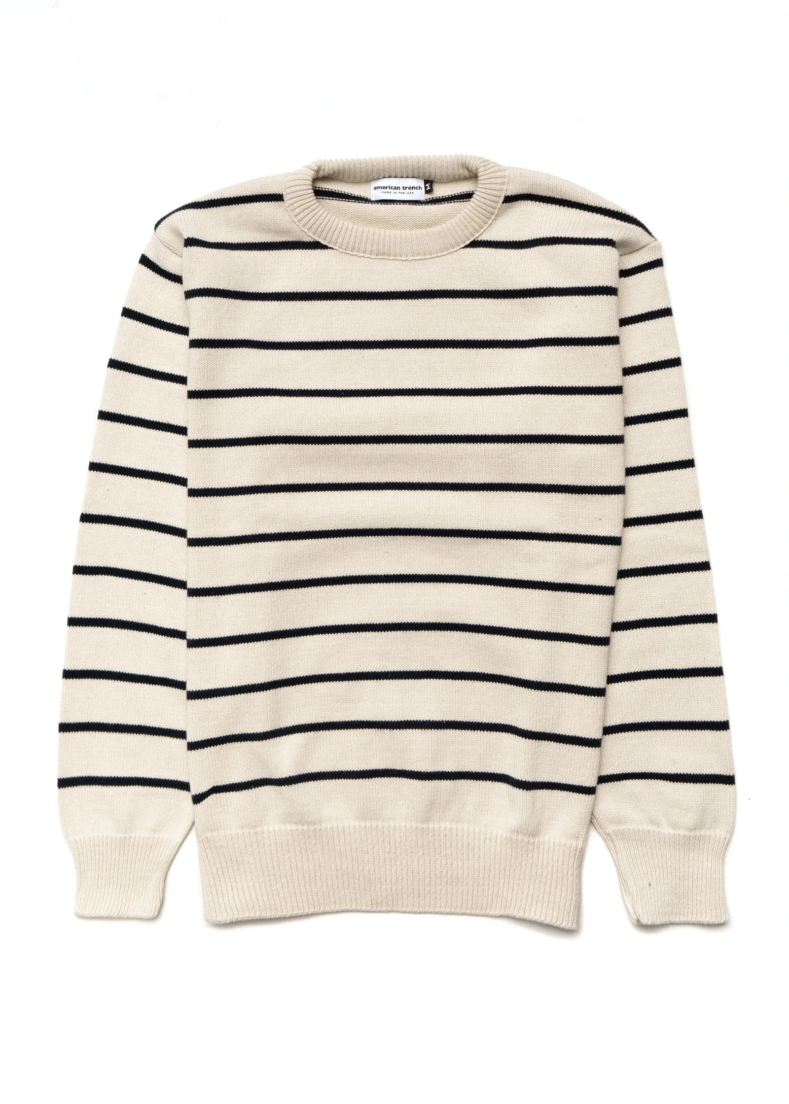 Image of Cotton Breton Stripe Sweater