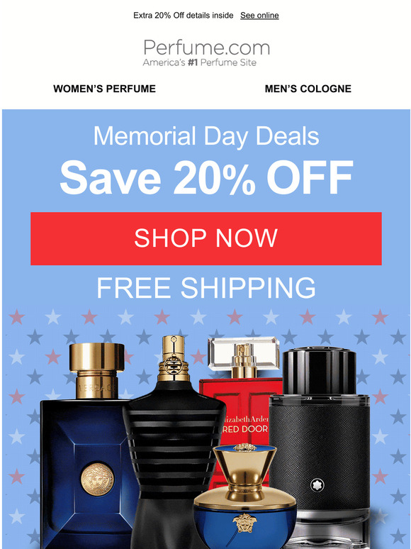 memorial day fragrance sale