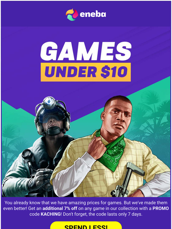 CHEAP GAMES ALERT