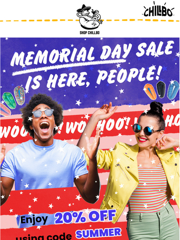 Lets brighten up your Memorial Day