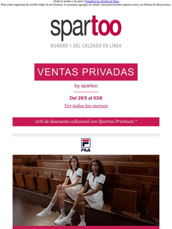 Spartoo.es CPL: Oportunidad de oro! Hasta el 50% de descuento en las marcas  Geox y MTNG con entrega gratuita | Milled