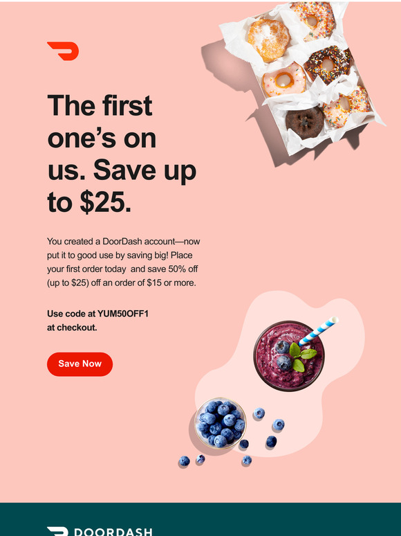 DoorDash Promo Code: 50% Off