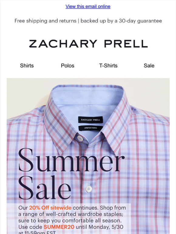 Our Summer Sale Continues - 20% Off Sitewide!