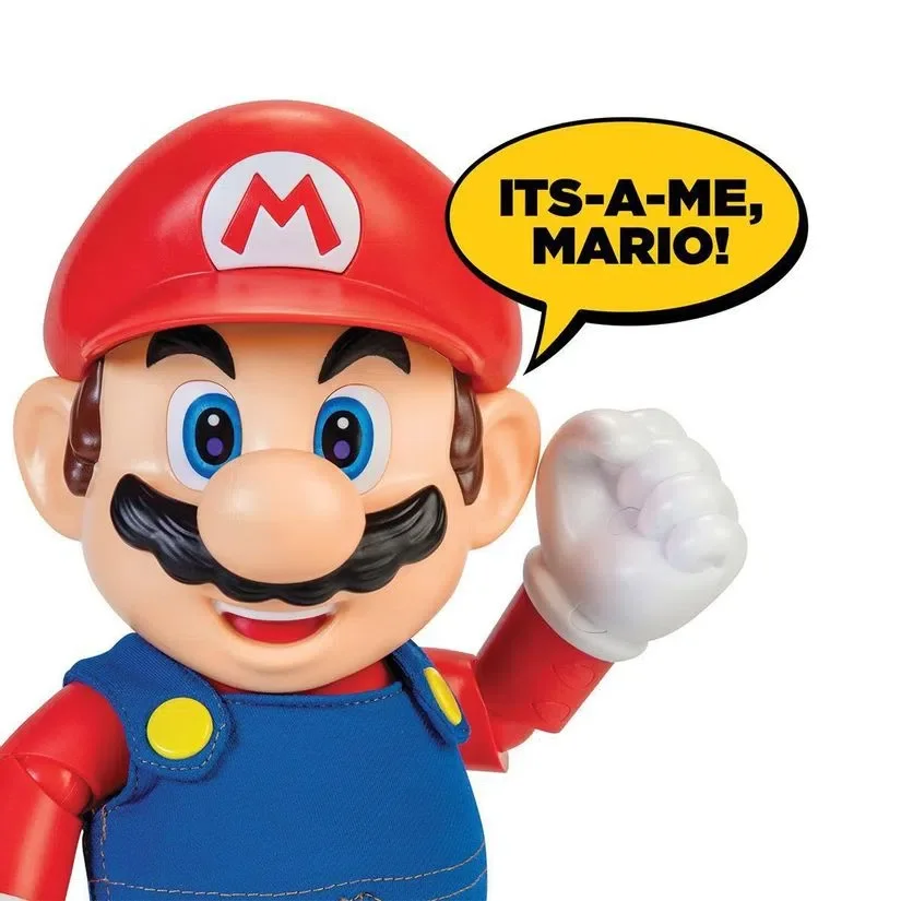 Boneco Articulado Super Mario com Som - Candide