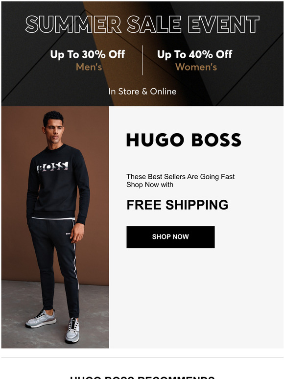 hugo boss 30 off