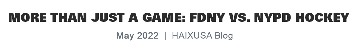 HAIX Connect - FDNY vs. NYPD Hockey