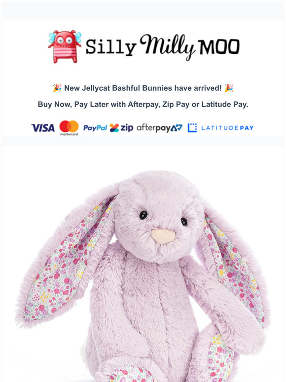  Just Arrived  New Jellycat Bunnies