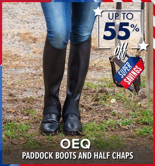 OEQ™ Paddock Boots and Half Chaps