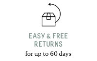 Free & Easy Returns For Up To 60 Days