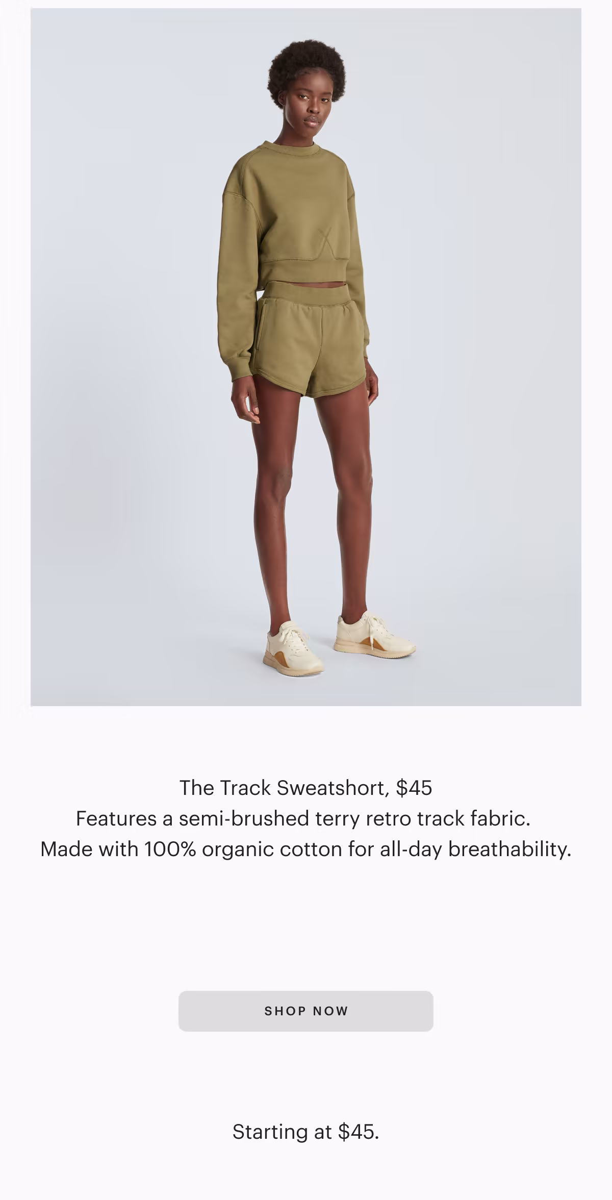 The Track Sweatshort