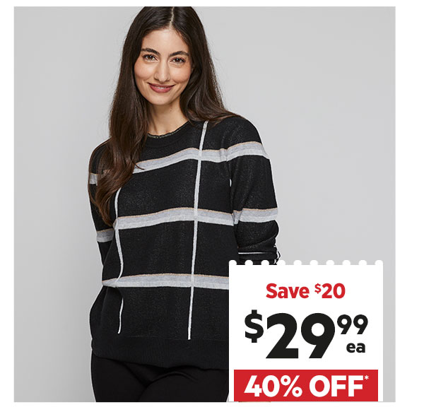 KHOKO SMART Check Funnel Sweater 