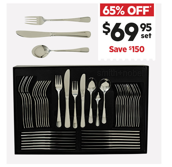 SMITH + NOBEL Mayfair 56PC Cutlery Set