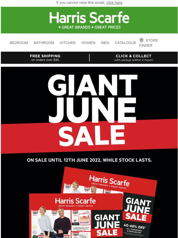 -Save big with the GIANT JUNE SALE | Shop the new catalogue now
