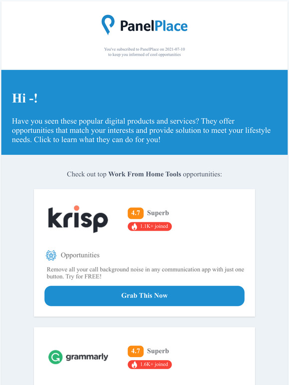 Hi -discover opportunities from the most popular products in May