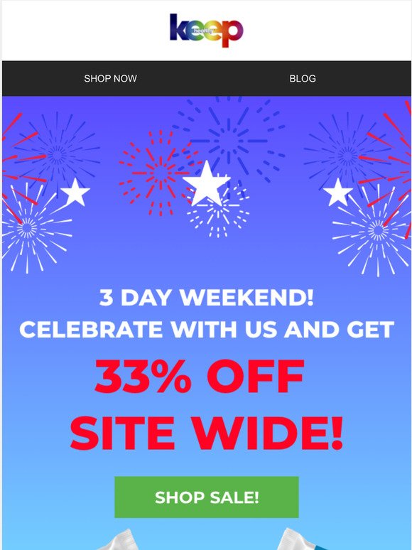 Last call for our Memorial Day SITEWIDE SALE!