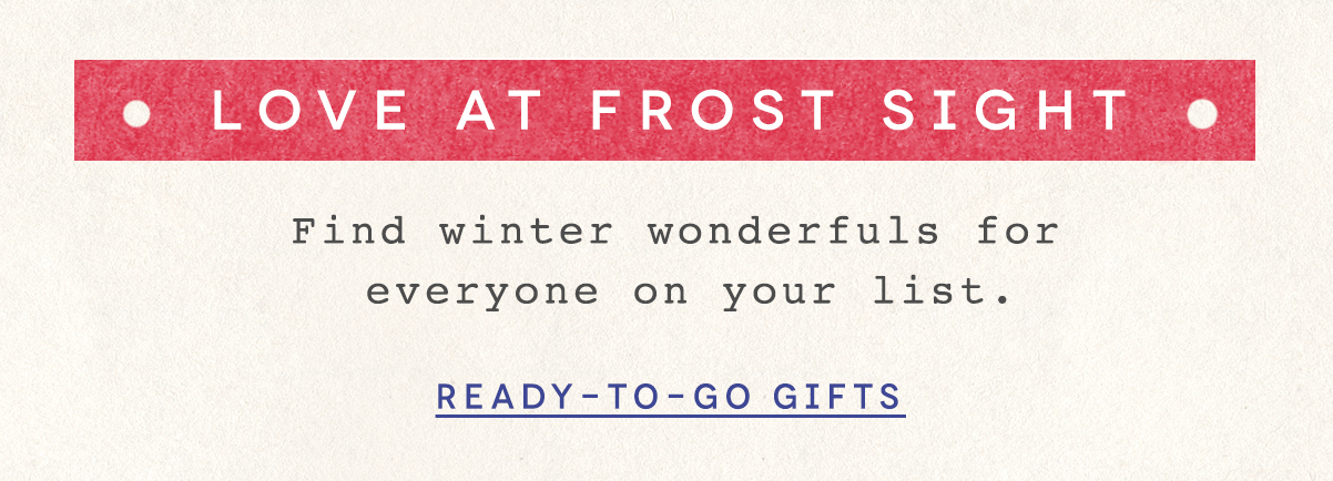 Love at Frost Sight